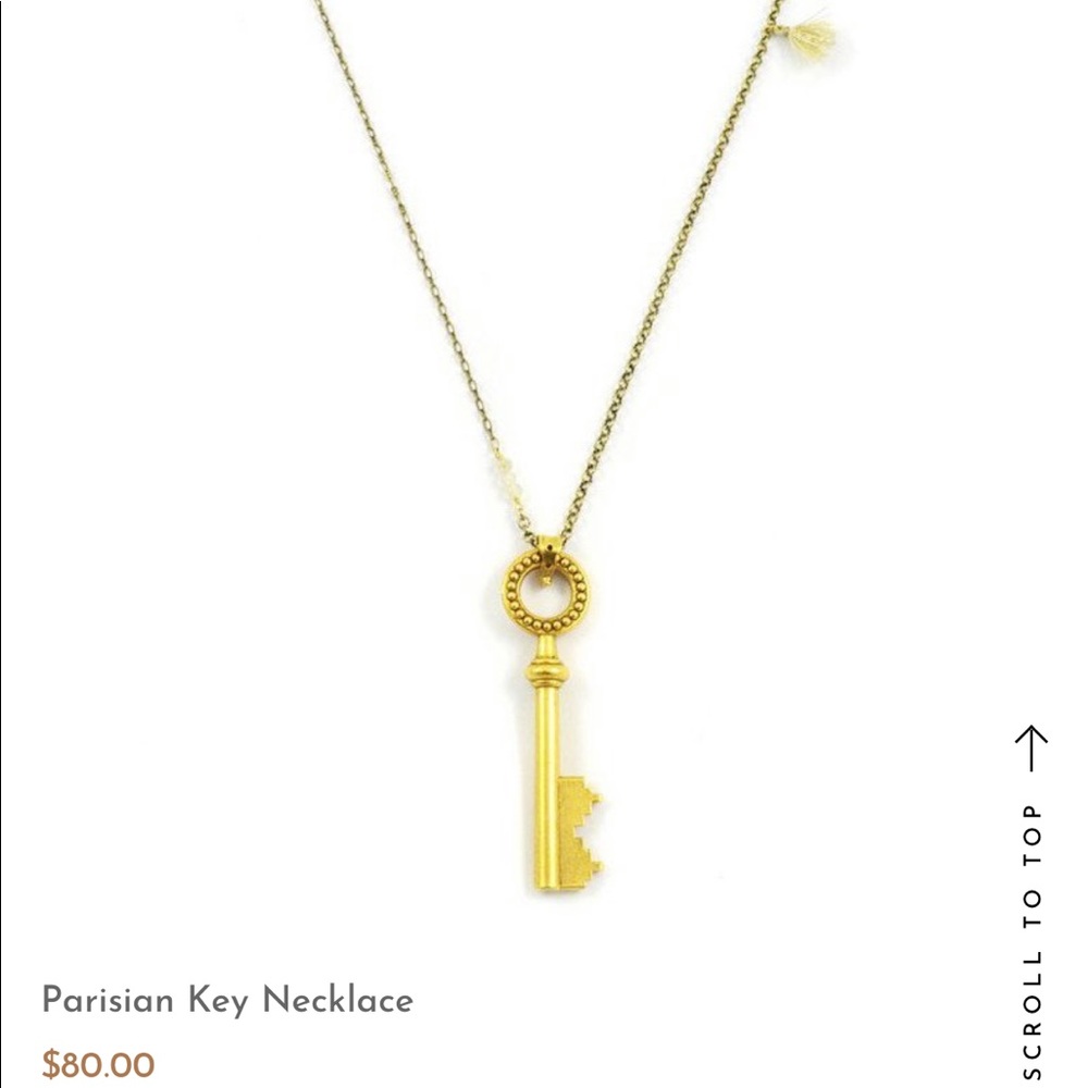 Ariana Ost Parisian Key Necklace